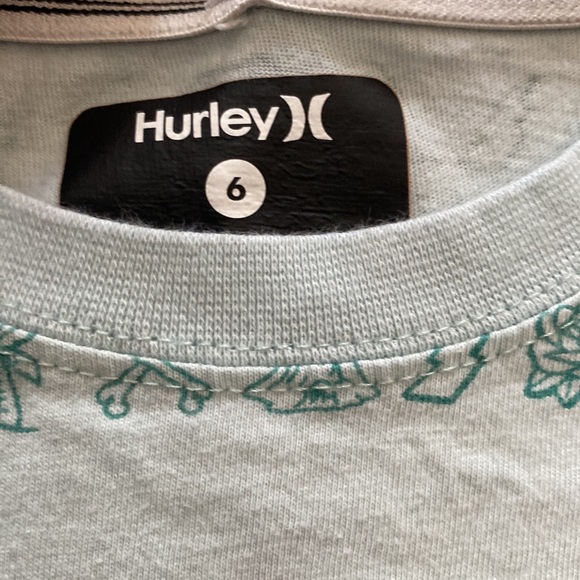 Hurley tshirt - size 6 - Picture 2 of 2